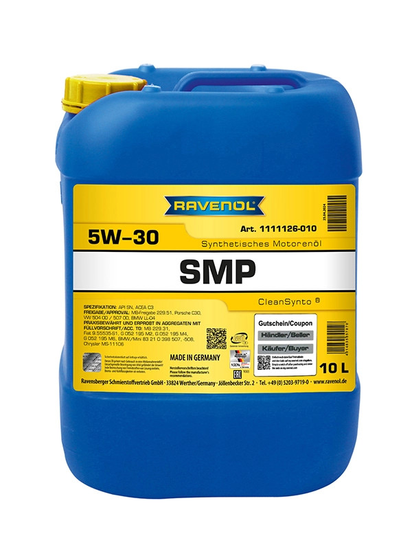 RAVENOL SMP SAE 5W-30 10 L