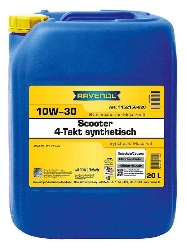RAVENOL SCOOTER 4-T 10W-30 20 L