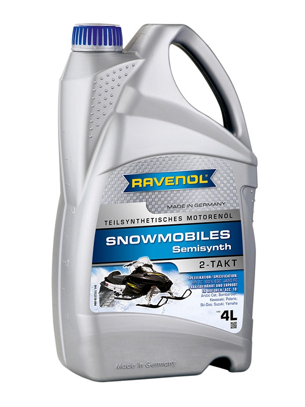 RAVENOL SNOWMOBILES Teilsynth. 2-Takt 4 L