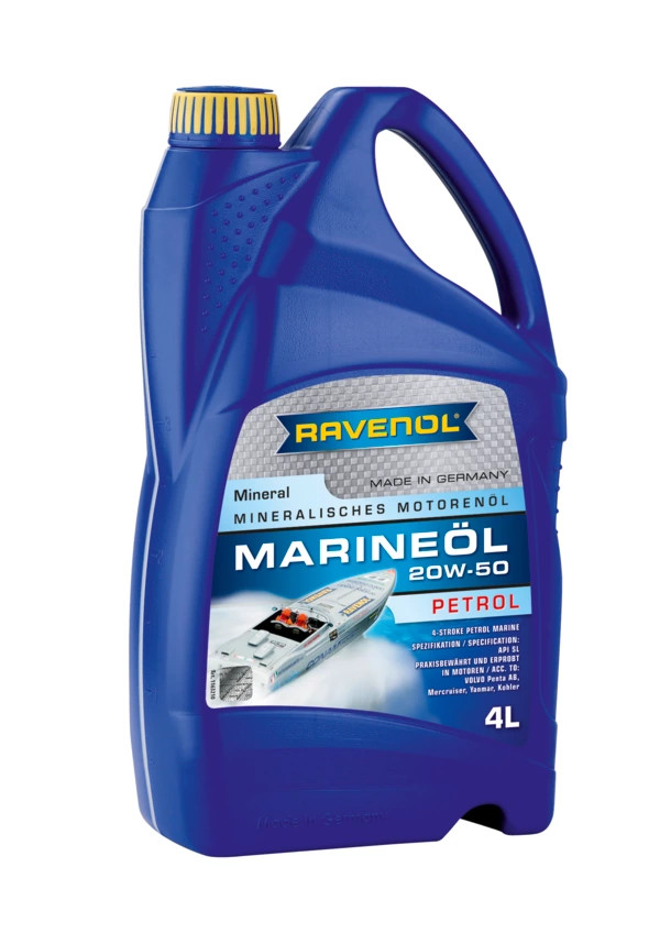 RAVENOL MARINEOIL PETROL SAE 20W-50 4 L