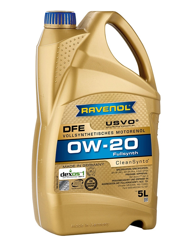 RAVENOL DFE SAE 0W-20 5 L