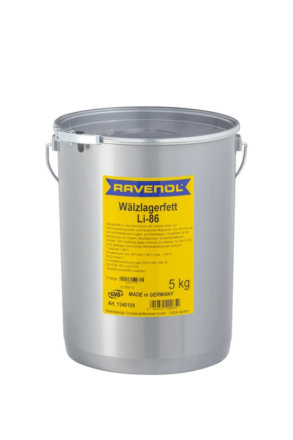 RAVENOL Wälzlagerfett LI-86 5 L