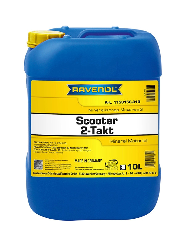 RAVENOL SCOOTER 2-Takt Mineral 10 L