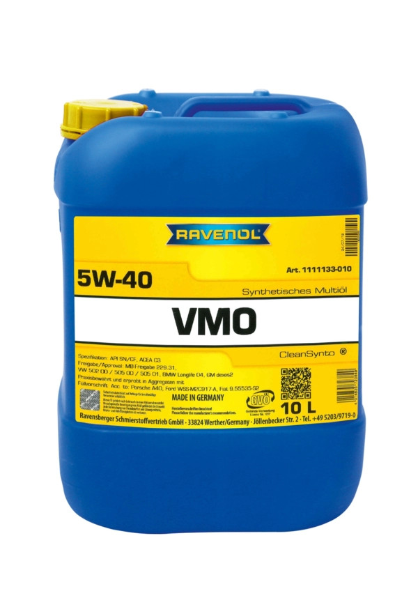 RAVENOL VMO SAE 5W-40 10 L