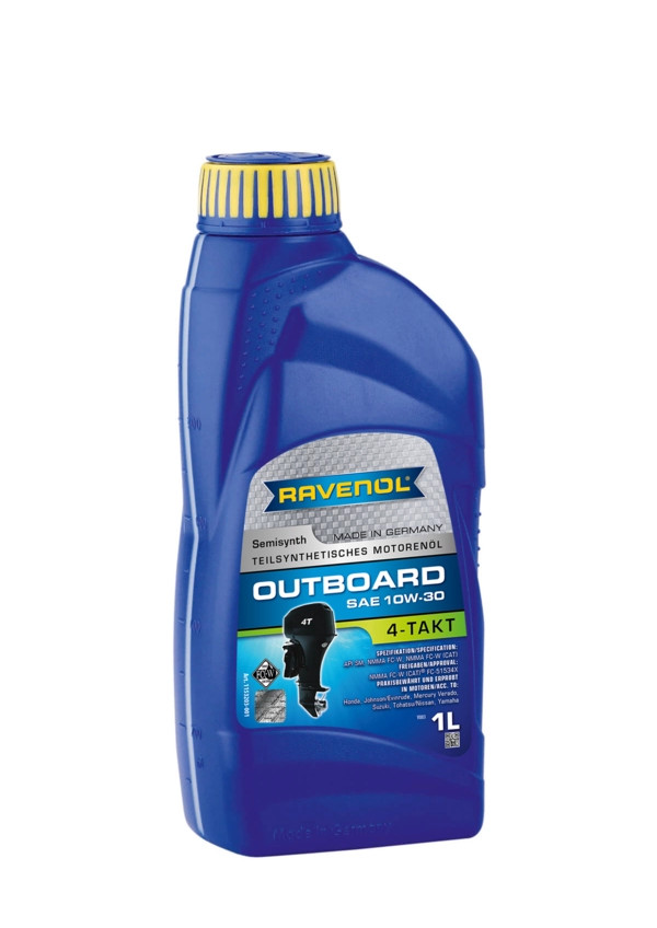 RAVENOL Outboardoel 4T SAE 10W-30 1 L