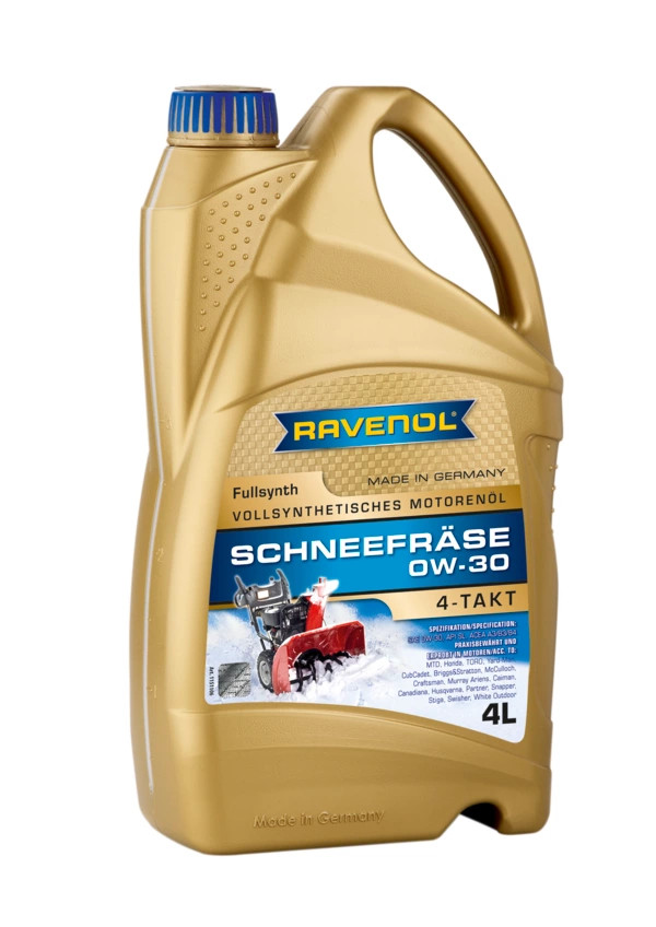 RAVENOL Schneefräse 4-Takt 0W-30 4 L