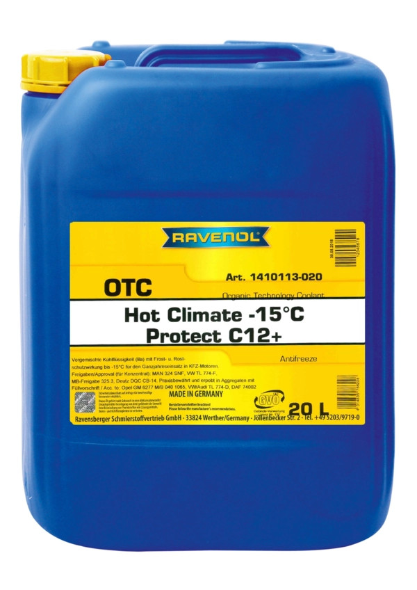 RAVENOL OTC HOT CLIMATE-15°C Protect C12+ 20 St
