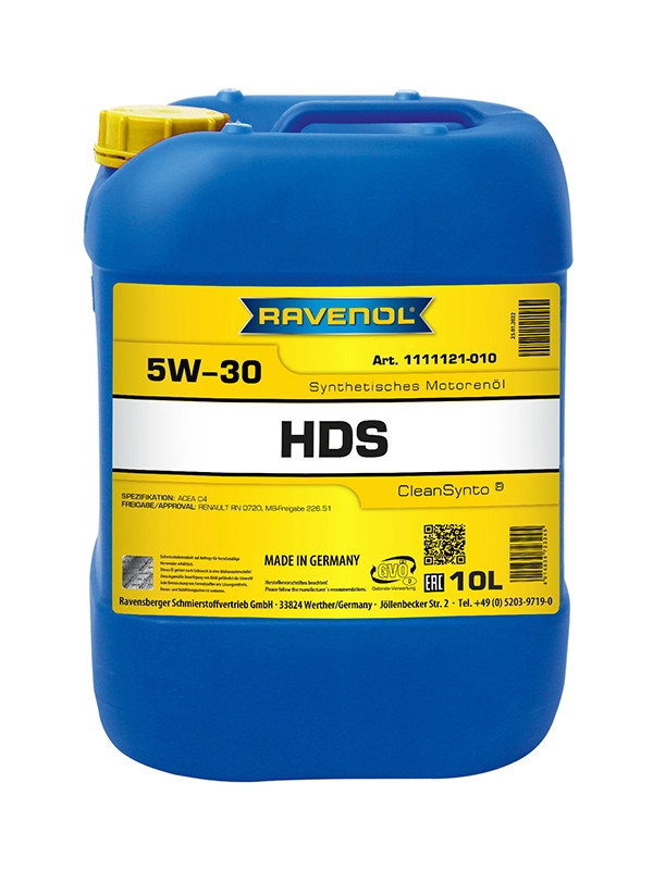 RAVENOL HDS Hydrocrack Diesel Specific 5W-30 10 L