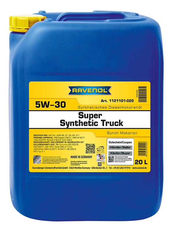 RAVENOL Super Synthetic Truck SAE 5W-30 20 L