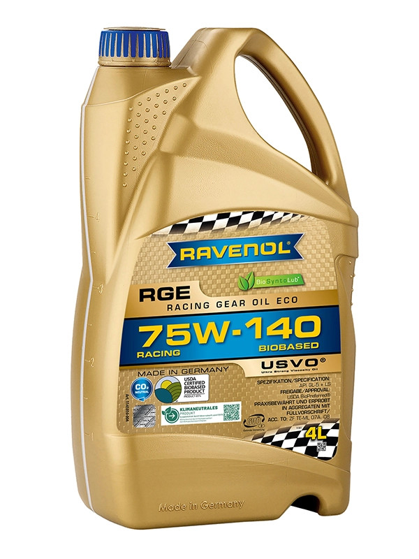 RAVENOL Racing Gear Oil Eco SAE 75W-140 4 L