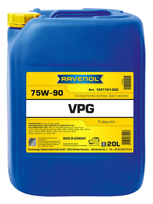 RAVENOL VPG SAE 75W-90 20 L