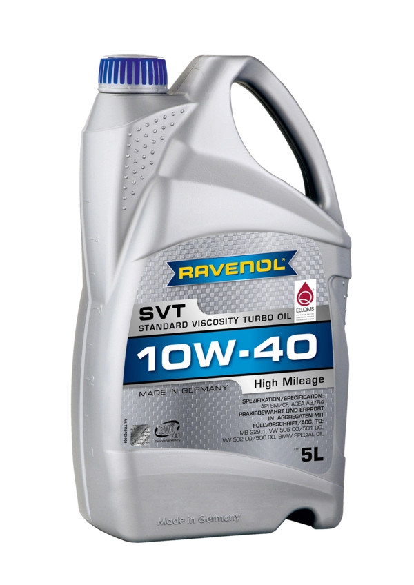 RAVENOL SVT Stand. Viscosity Turbo Oil SAE 10W-40 5 L