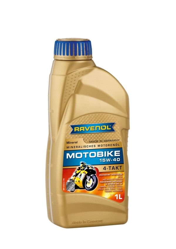 RAVENOL Motobike 4-T Mineral SAE 15W-40 1 L