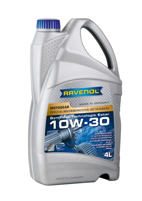 RAVENOL MOTOGEAR SAE 10W-30 GL-4 4 L