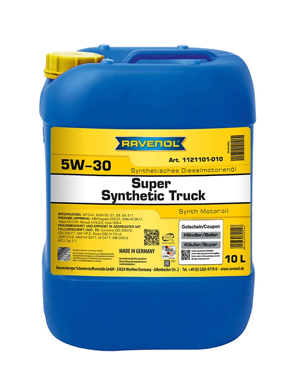 RAVENOL Super Synthetic Truck SAE 5W-30 10 L