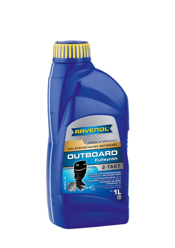 RAVENOL Outboardoel 2T Fullsynth. 1 L