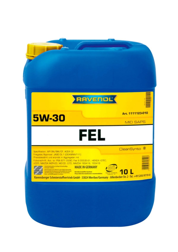 RAVENOL FEL SAE 5W-30 10 L