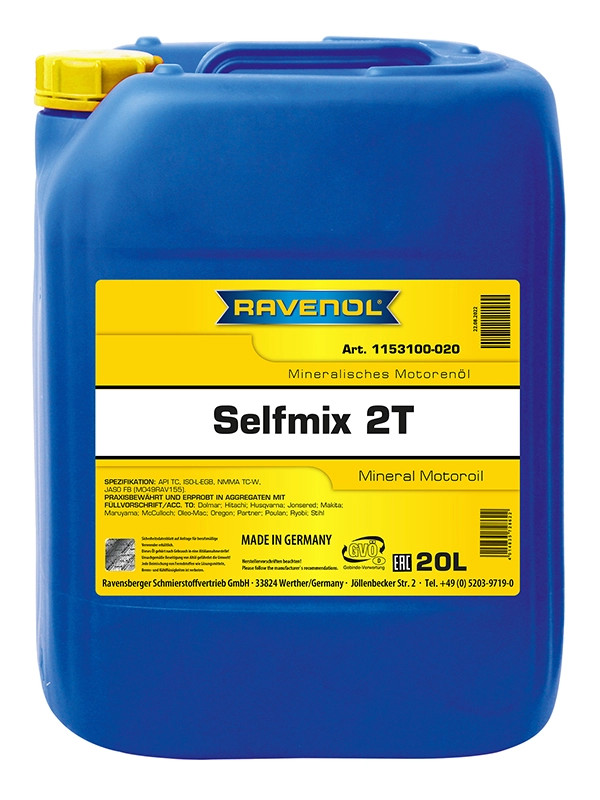 RAVENOL Selfmix 2T 20 L