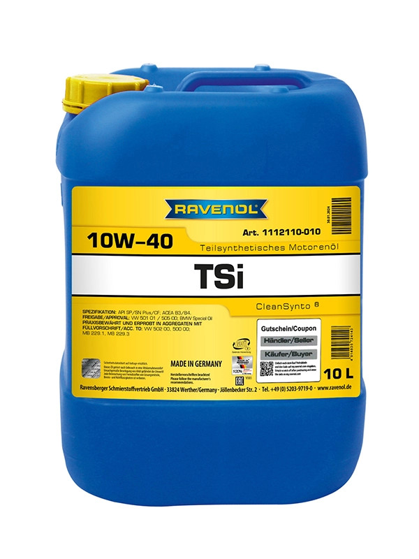 RAVENOL TSi SAE 10W-40 10 L