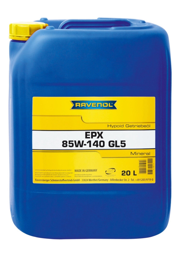 RAVENOL Getriebeoel EPX SAE 85W-140 GL-5 20 L