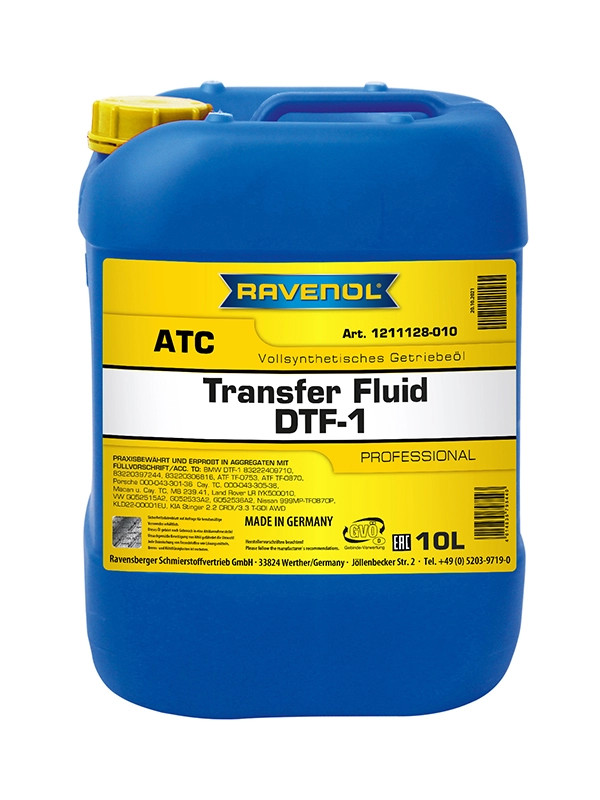 RAVENOL Transfer Fluid DTF-1 10 L