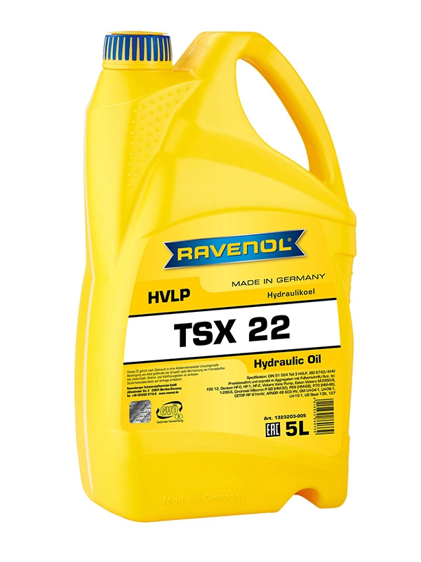 RAVENOL Hydraulikoel TSX 22 (HVLP) 5 L