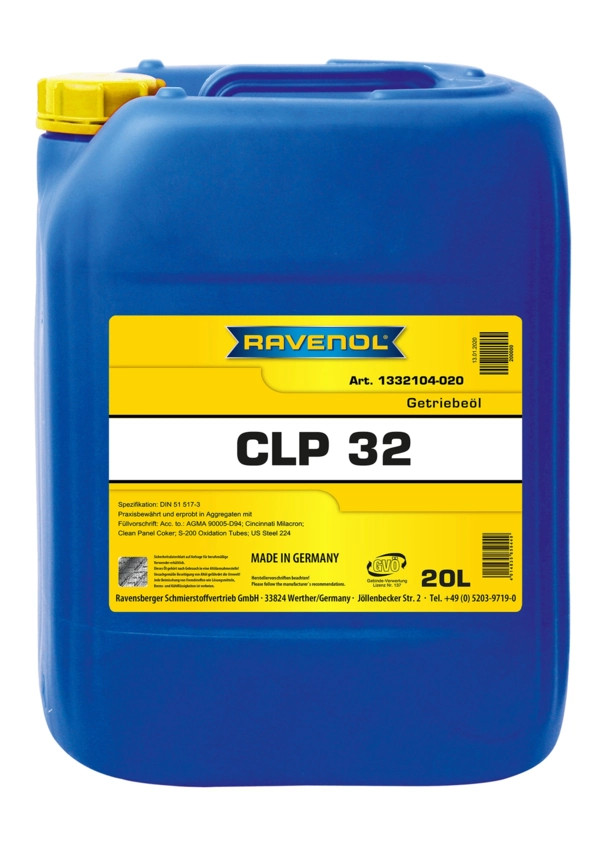 RAVENOL Getriebeoel CLP 32 20 St