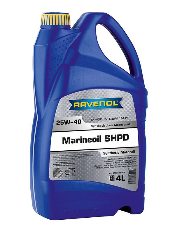RAVENOL MARINEOIL SHPD SAE 25W40 synthetic 4 L