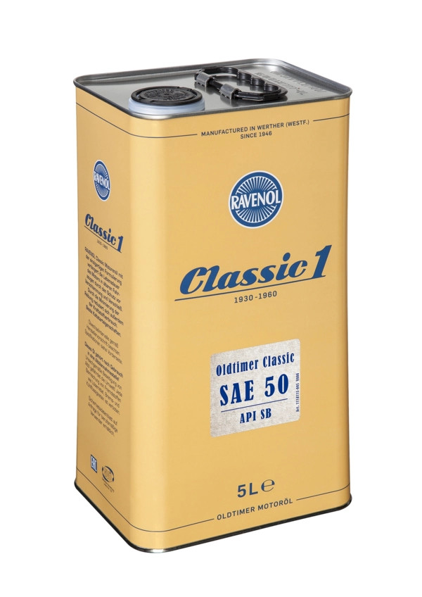 RAVENOL Oldtimer Classic SAE 50 API SB 5 L