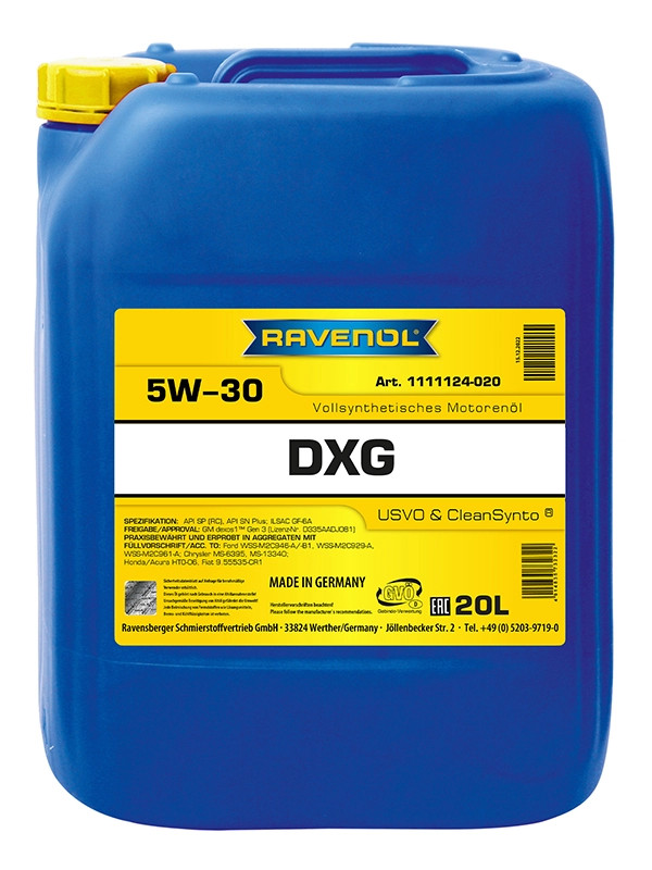 RAVENOL DXG SAE 5W-30 20 L