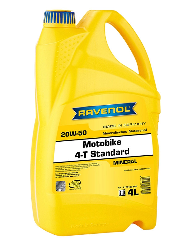 RAVENOL Motobike 4-T Standard SAE 20W-50 4 L
