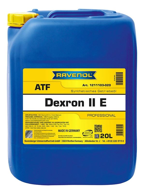 RAVENOL ATF Dexron II E 20 L