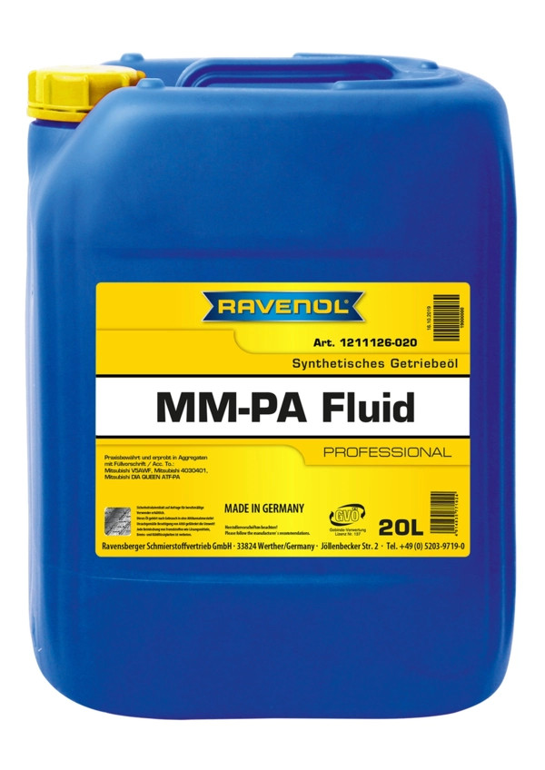 RAVENOL ATF MM-PA Fluid 20 L