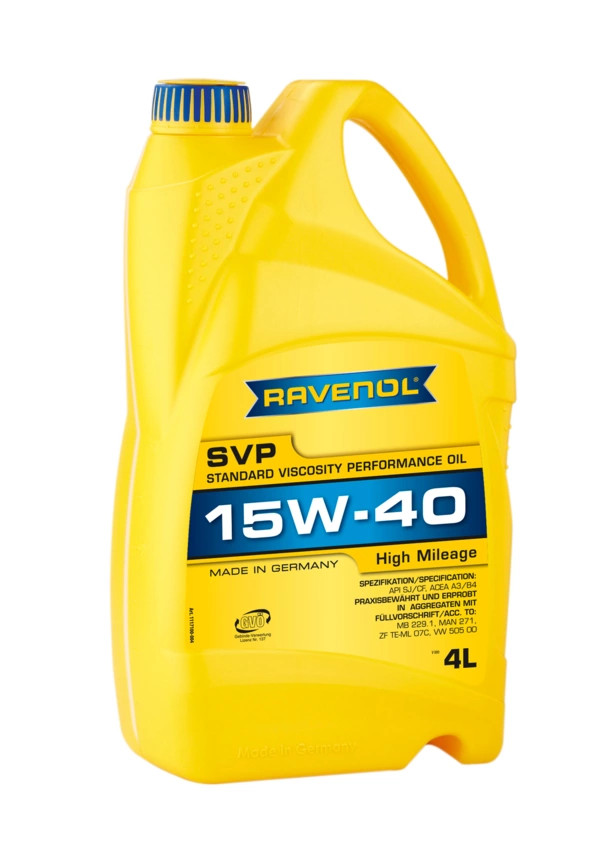 RAVENOL SVP Stand. Viscos. Perform. Oil SAE 15W-40 4 L