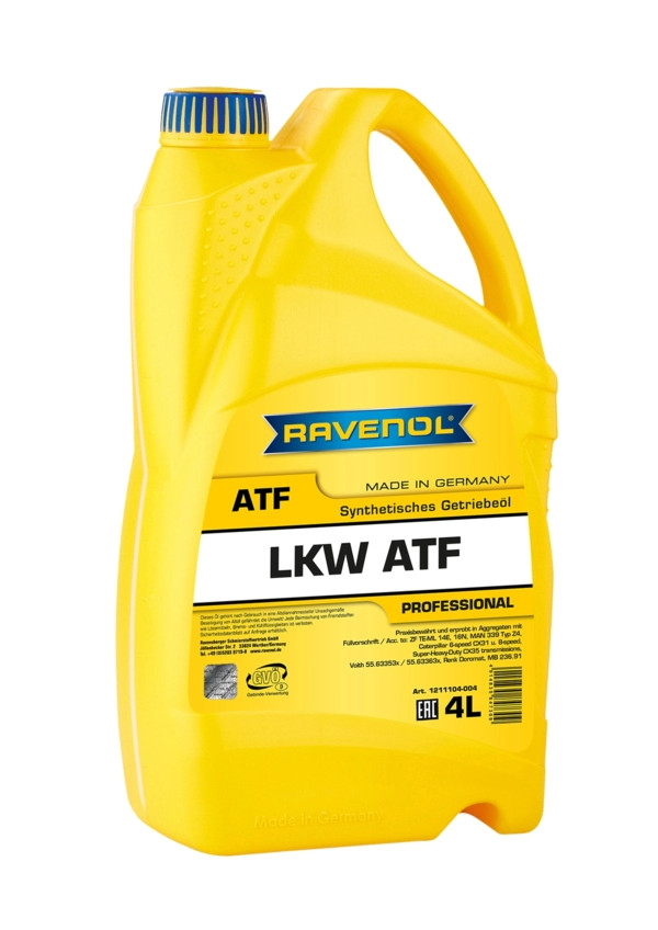 RAVENOL LKW ATF Synthetik 4 L