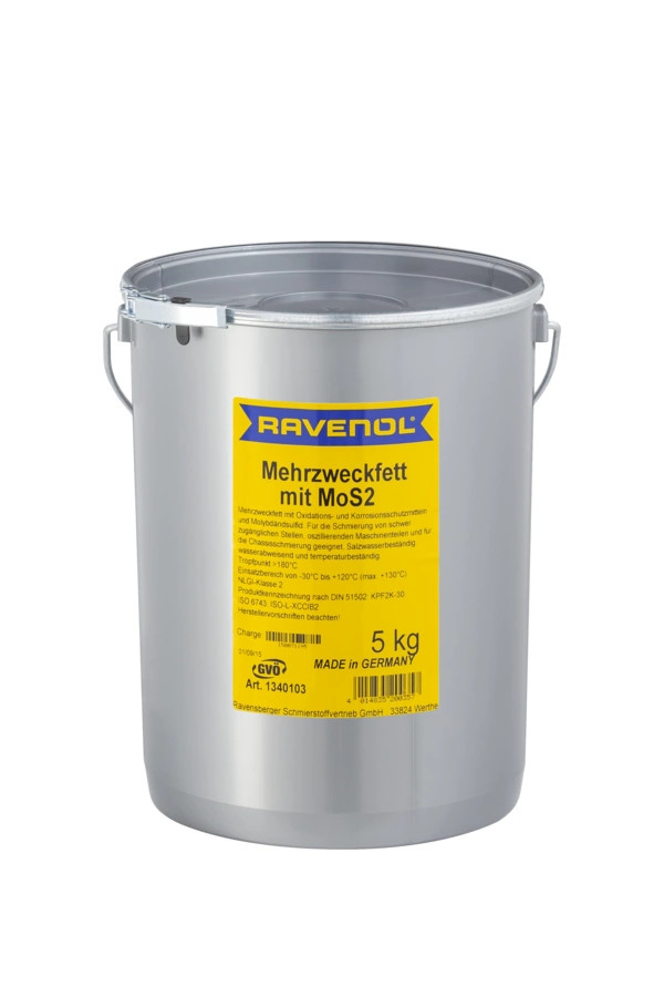 RAVENOL Mehrzweckfett mit MoS-2 5 L