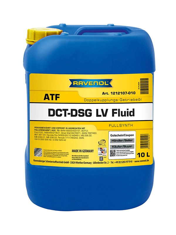 RAVENOL DCT-DSG LV Fluid 10 L