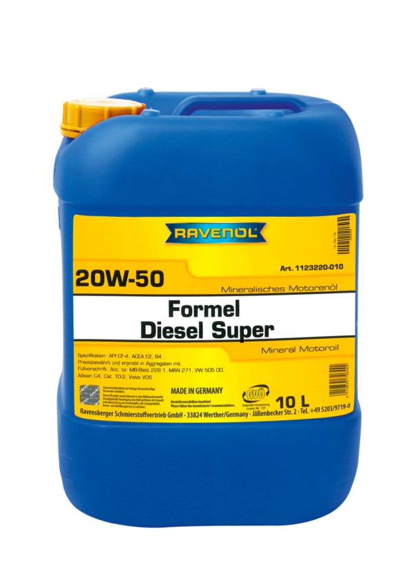 RAVENOL Formel Diesel Super SAE 20W-50 10 L