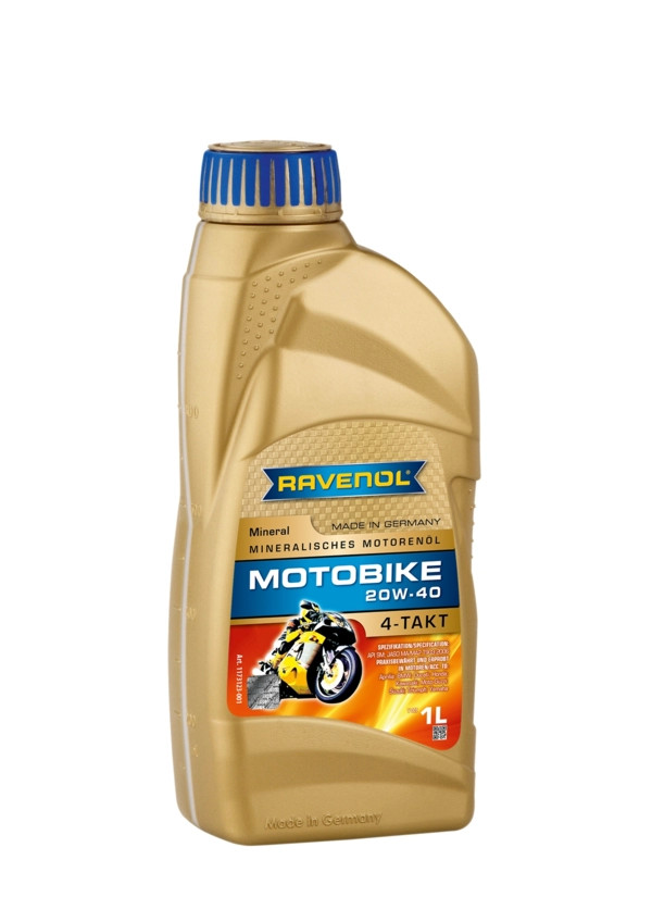 RAVENOL Motobike 4-T Mineral SAE 20W-40 1 L