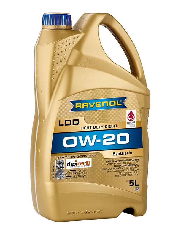 RAVENOL LDD Light Duty Diesel SAE 0W-20 5 L