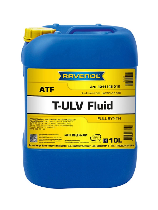 RAVENOL ATF T-ULV Fluid 10 L