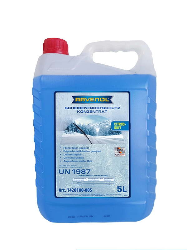 RAVENOL Scheibenfrostschutz Konzentrat 5 L