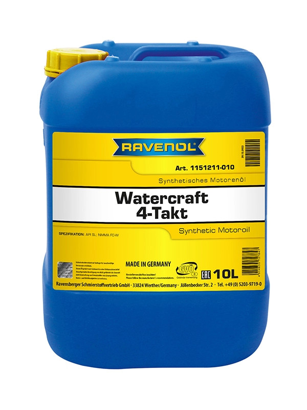 RAVENOL WATERCRAFT 4-Takt 10 L