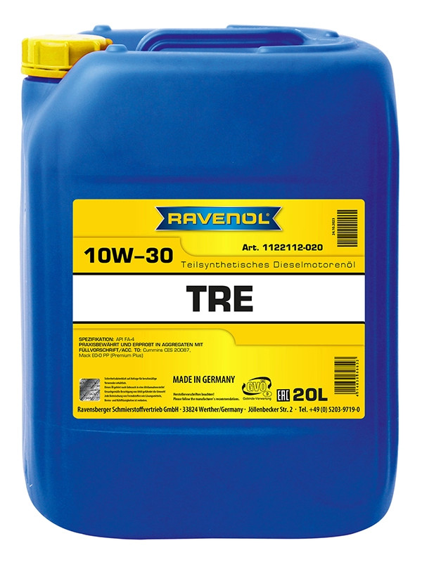 RAVENOL TRE Truck Resource Conserving SAE 10W-30 20 L