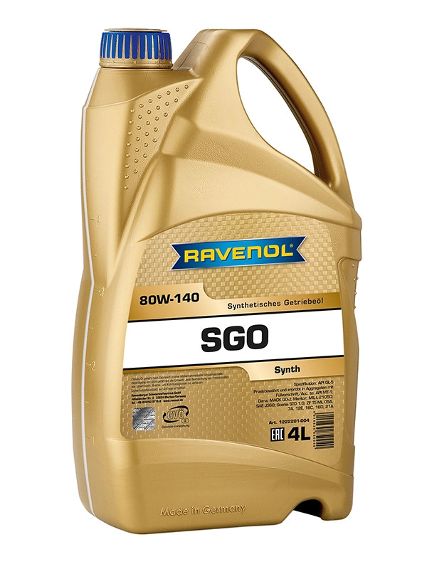 RAVENOL Getriebeoel SGO SAE 80W-140 GL-5 4 L