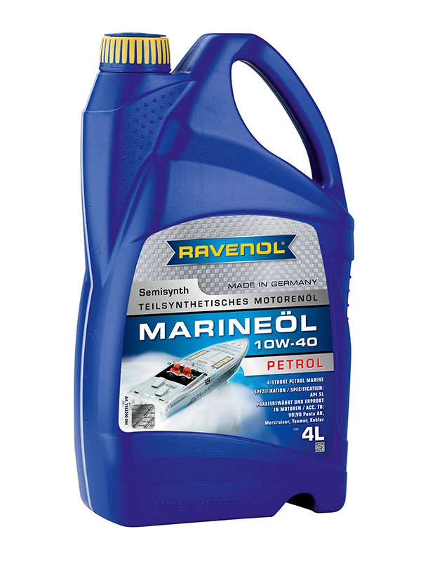 RAVENOL MARINEOIL PETROL SAE 10W-40 4 L