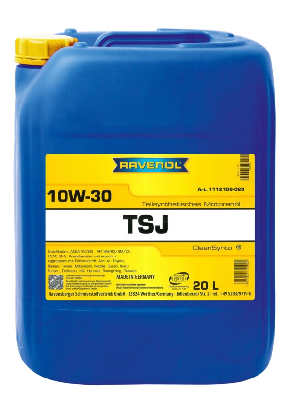 RAVENOL TSJ SAE 10W-30 20 L