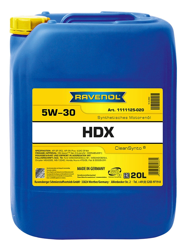 RAVENOL HDX SAE 5W-30 20 L