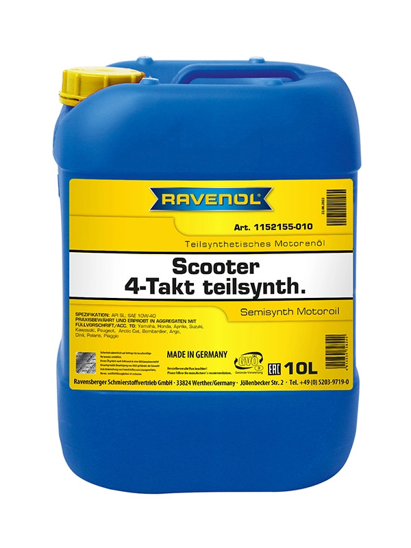 RAVENOL SCOOTER 4-Takt Teilsynth. 10 L