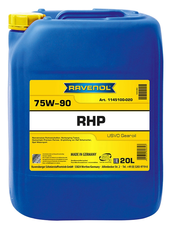 RAVENOL RHP Racing High Perform. Gear SAE 75W-90 20 L